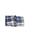 JAM Paper 2.5" x 10yd. Navy Burbank Plaid Wired Dupioni Ribbon